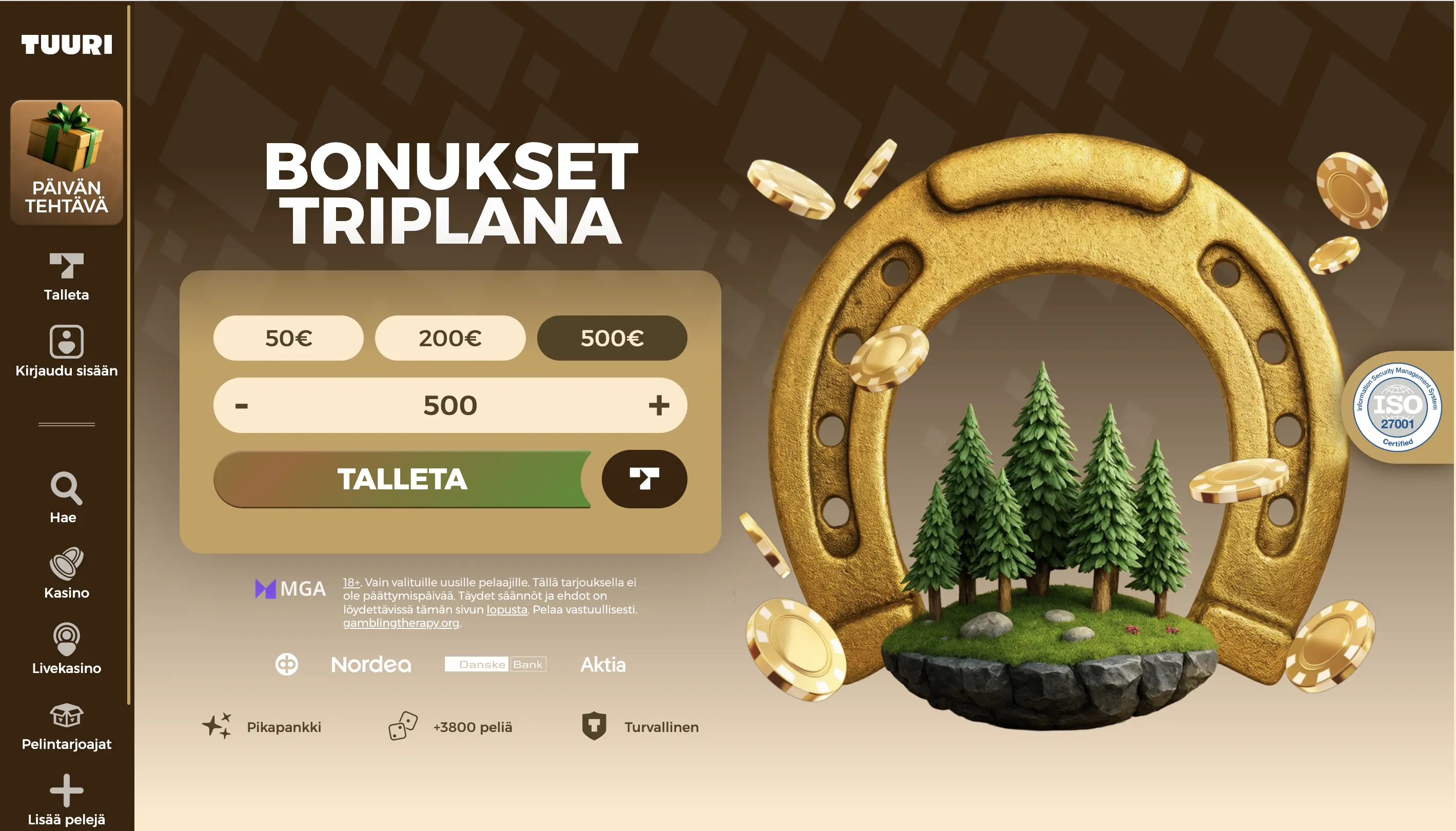 Rekisteröinti ja pelaamisen aloitus uudella kasinolla